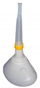 Tratt med flexibel pip 229mm