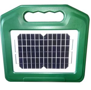 Elstängselaggregat med solpanel 12V 0,2 Joule