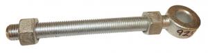 Gångjärn till grind M19 x 203 mm x 19 mm hål