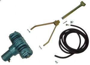 Luftkompressor som drivs av kraftöverföringen