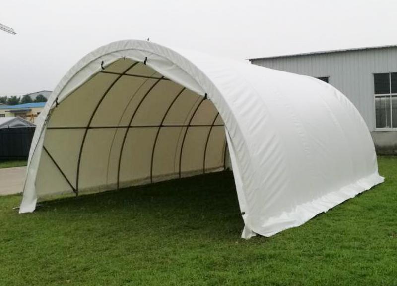 Vindskydd - Väderskydd - Förvaringstält 6,1 m x 9,1 m x 3,7 m