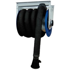 Slangupprullare 100mm slang 10m med anslutning