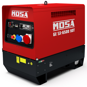 Elverk Diesel GE SX-6500YDT 3,5/6,5kVA 230/400V Yanmar L100V Elstart EAS ans