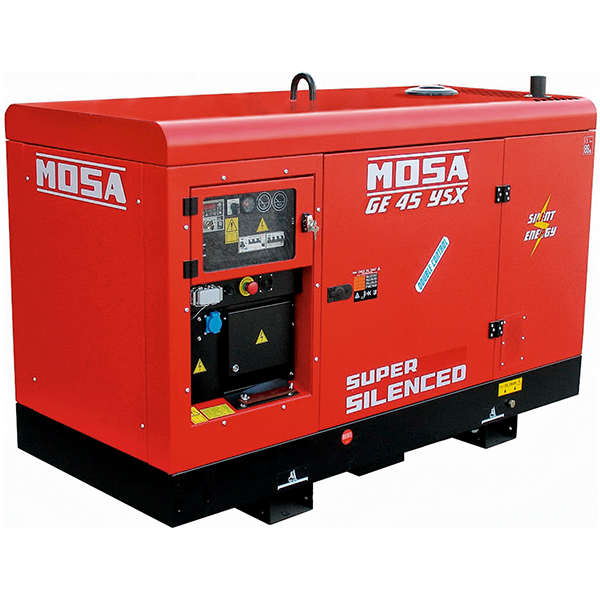 Elverk Diesel GE45YSX 46kVA 400V / 15,5kVA 230V