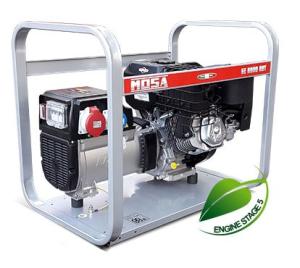 Elverk Bensin GE 8000 BBT 4/8kVA 230/400V B&S - XR2100