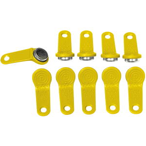 Magnetnycklar (10st) till MC70 gula