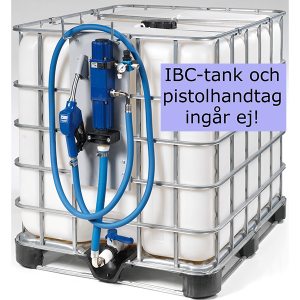 Pump DP2100PN med slang & fäste för 1000l container