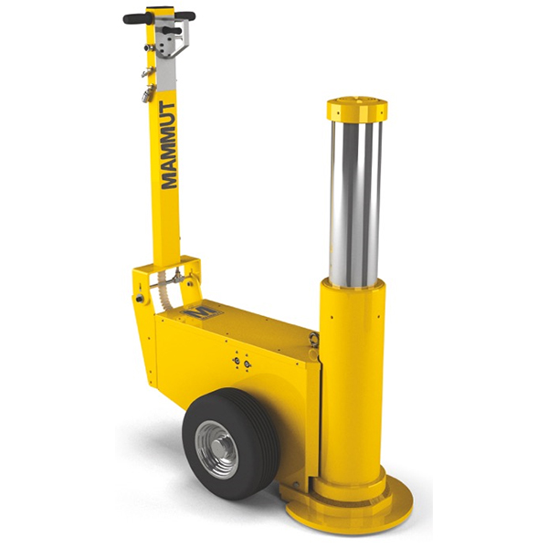 Lufthydraulisk domkraft Mammut M150/90 150 ton 865mm hög