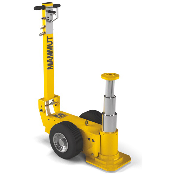 Lufthydraulisk domkraft Mammut M80/31 80/50/25 ton 341mm hög