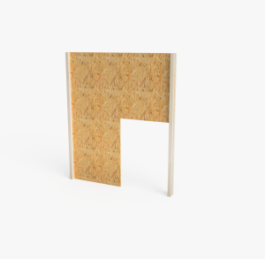 Mellanvägg - Öppen - Large