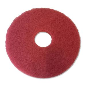 Rondell för skurmaskin 10" - Röd