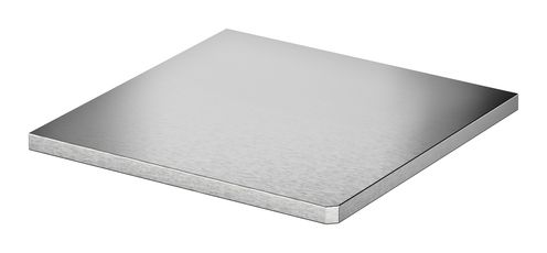 Rostfri bänkskiva utan ho Rostfri bänkskiva utan ho