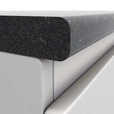 Rundad kant  ca 2-6mm