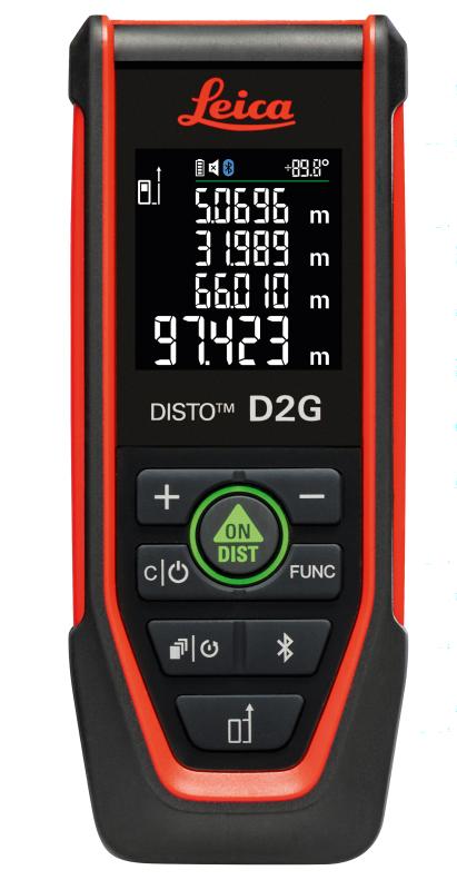 Avståndsmätare Leica Disto D2G - Grön