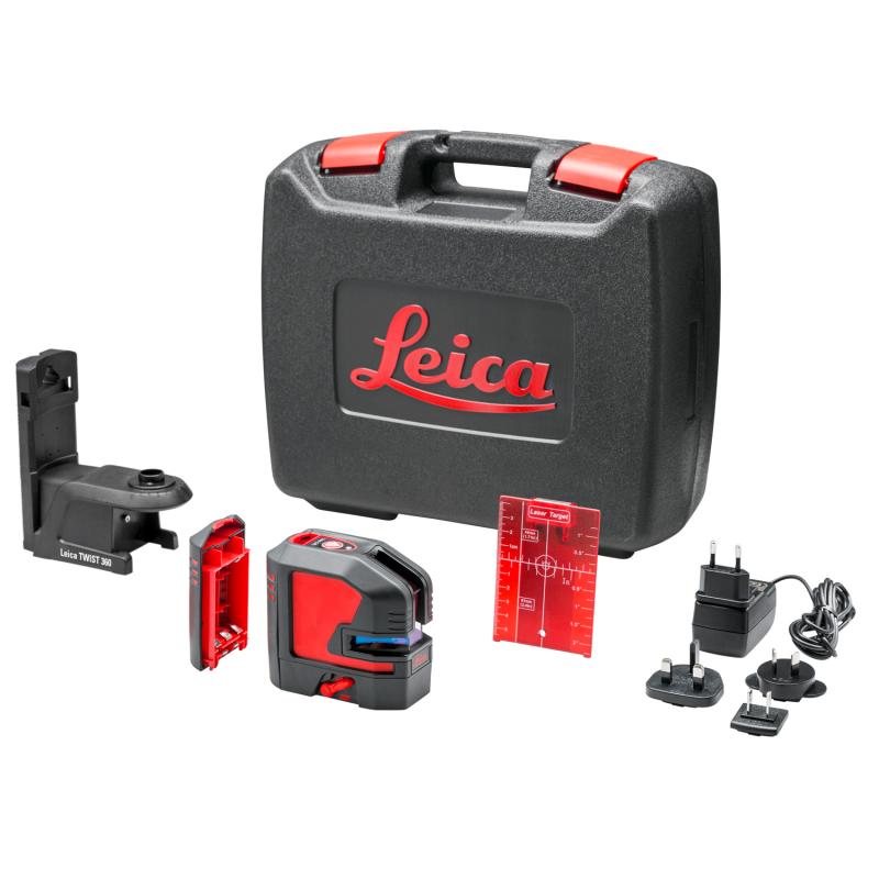 Korslaser Lino L2P5 med Li-Ion Leica