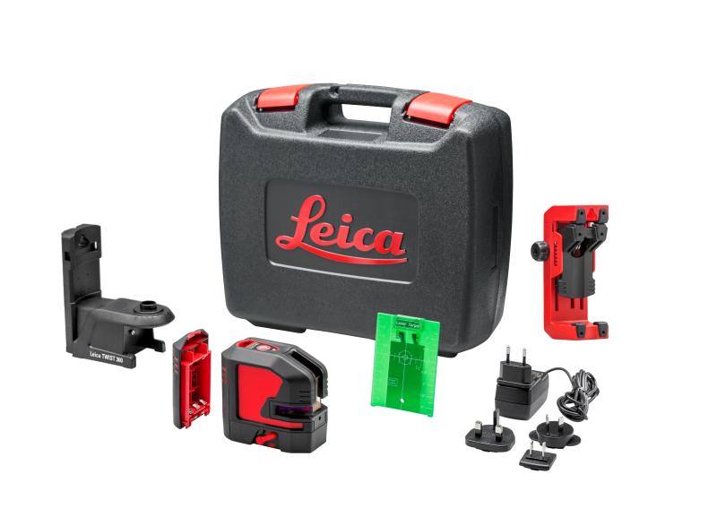 Korslaser Lino L2G med Li-Ion Grön Leica