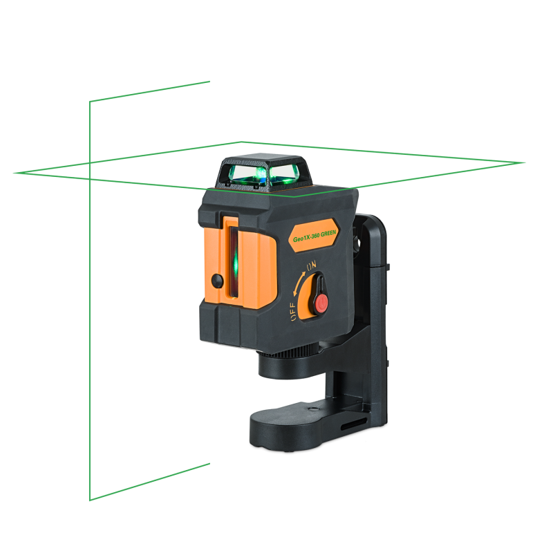 Korslaser Geo1X - 360 Grön