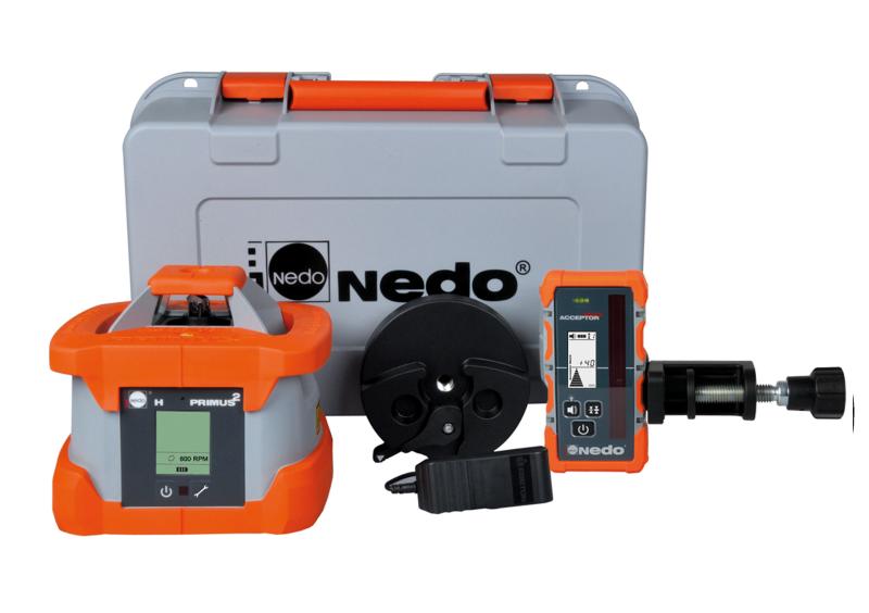 Rotationslaser Primus2 H + Acceptor MAXX