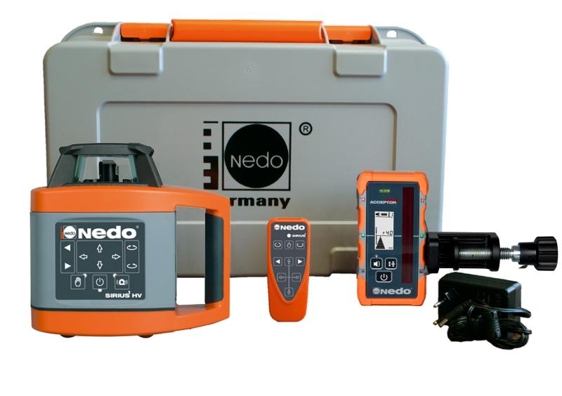 Rotationslaser Sirius1 HV NEDO + Acceptor MAXX