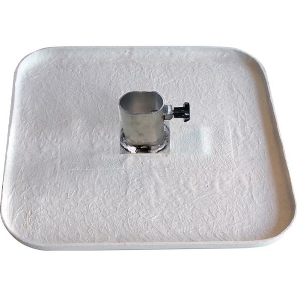 Gjutplatta 40x40 cm glasfiber