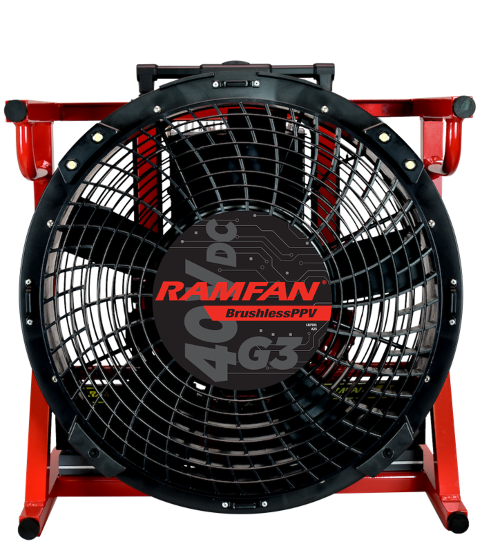 RAMFAN PPV-Fläkt Batteri 40V 1hk