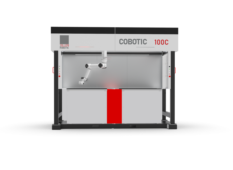 Avgradningsrobotcell COBOTIC 100C Rolleri