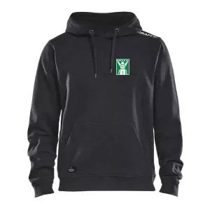 Nacka HI Hoody ink klubbmärke och NACKA HI på ryggen