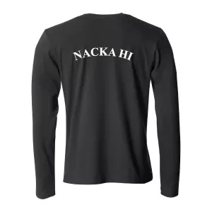 Nacka HI L/S ink klubbmärke och NACKA HI