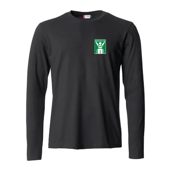 Nacka HI L/S ink klubbmärke och NACKA HI