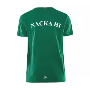 Nacka HI Funktions T-shirt ink klubbmärke och NACKA HI på ryggen