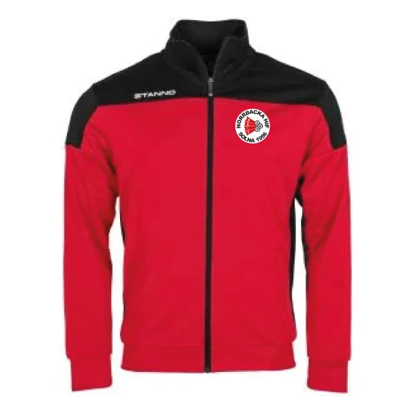Norrbacka Jacka inkl klubbmärke Röd/Svart