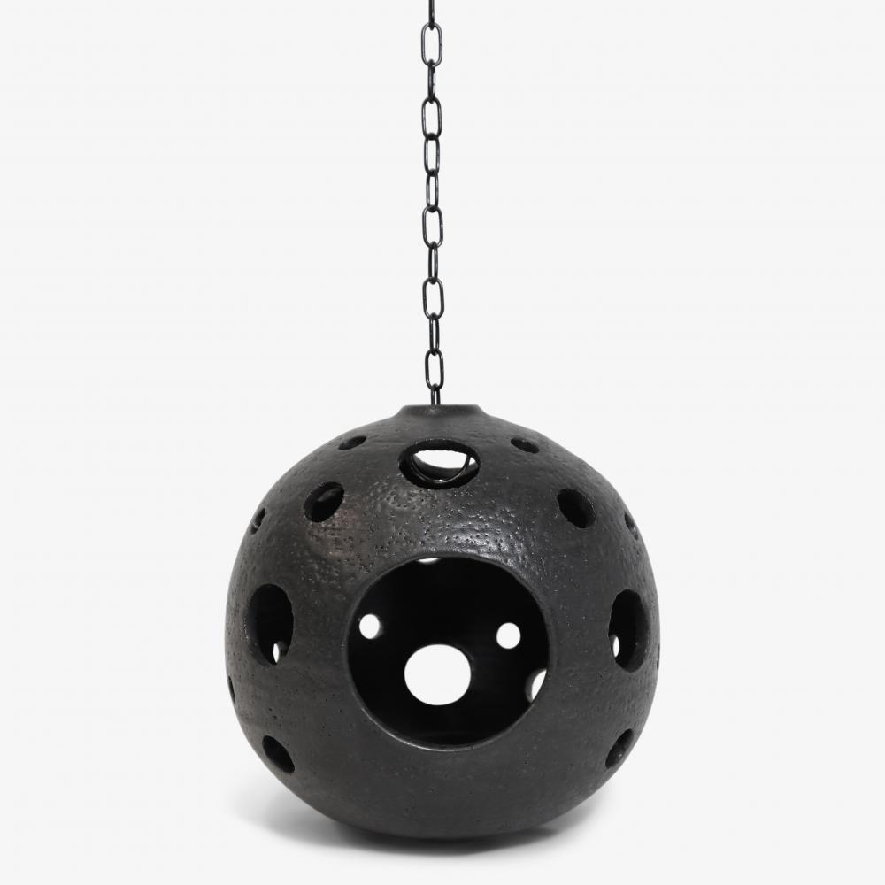 Kleva Ljusklot Stor ∅21cm, svart