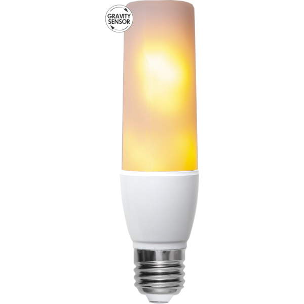 LED-LAMPA E27 T45 FLAME