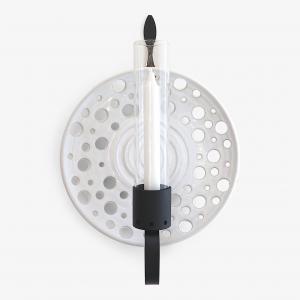 Isgärde Lampett m.stormglas ∅28cm, vit