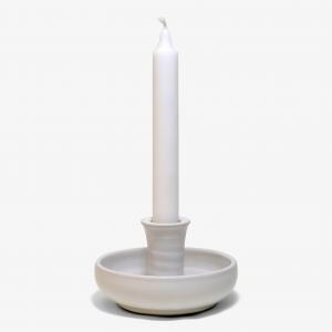 Löt Ljusfat Liten ∅13cm, vit