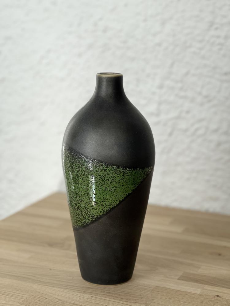 Vas, metallic grön