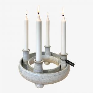 Sandborg ljuskrans Vit