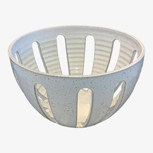 Äpplerum Fruktskål, Vit