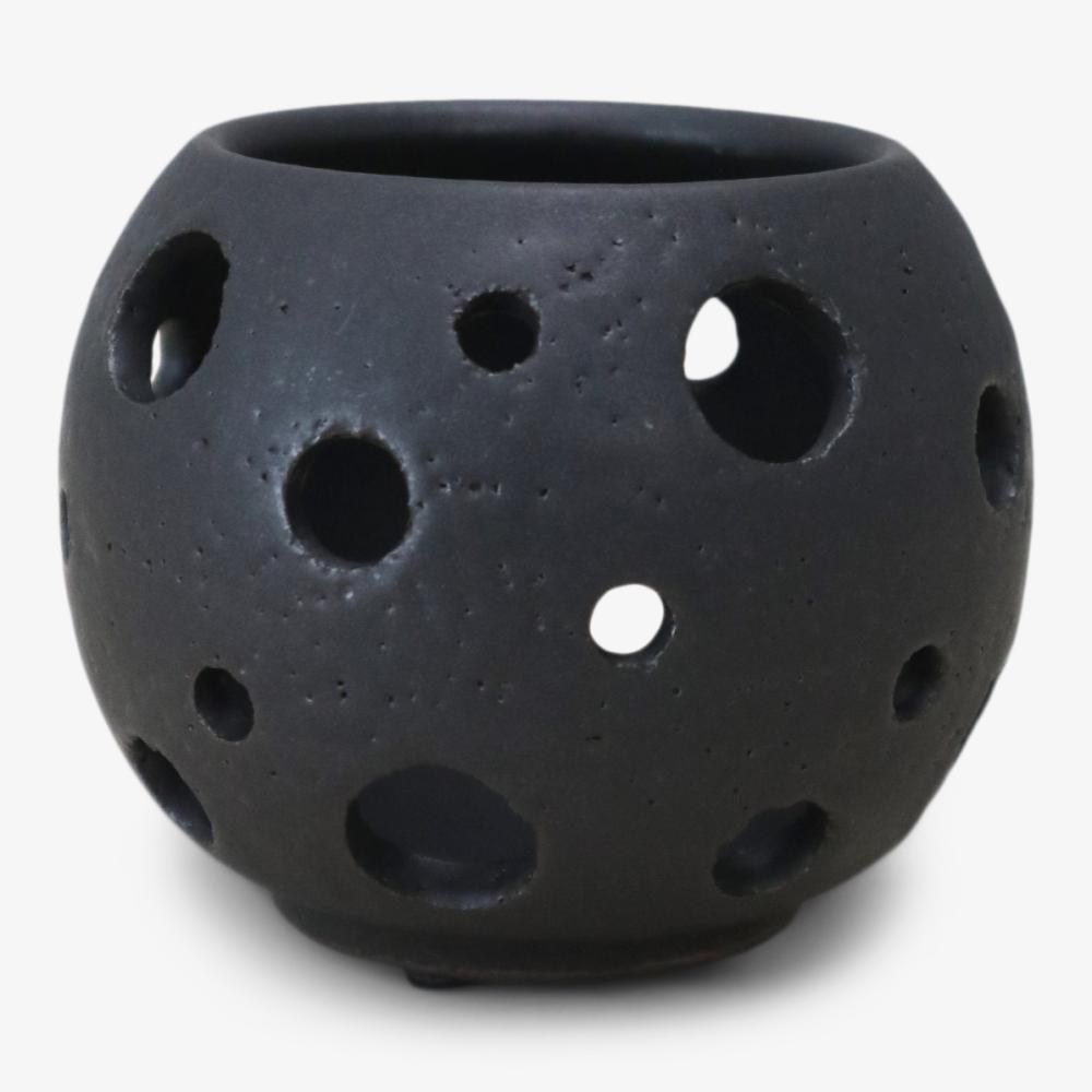 Karlevi bordslykta liten ∅11cm, svart