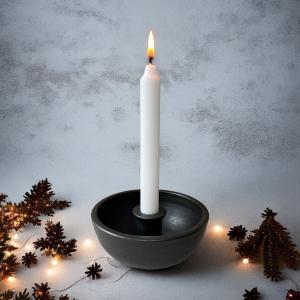 Degerhamn Ljusfat liten 14cm⌀ svart