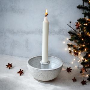 Degerhamn Ljusfat liten 14cm⌀ vit