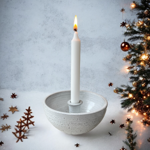 Degerhamn Ljusfat Stor 17cm⌀ vit