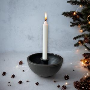 Degerhamn Ljusfat Stor 17cm⌀ svart