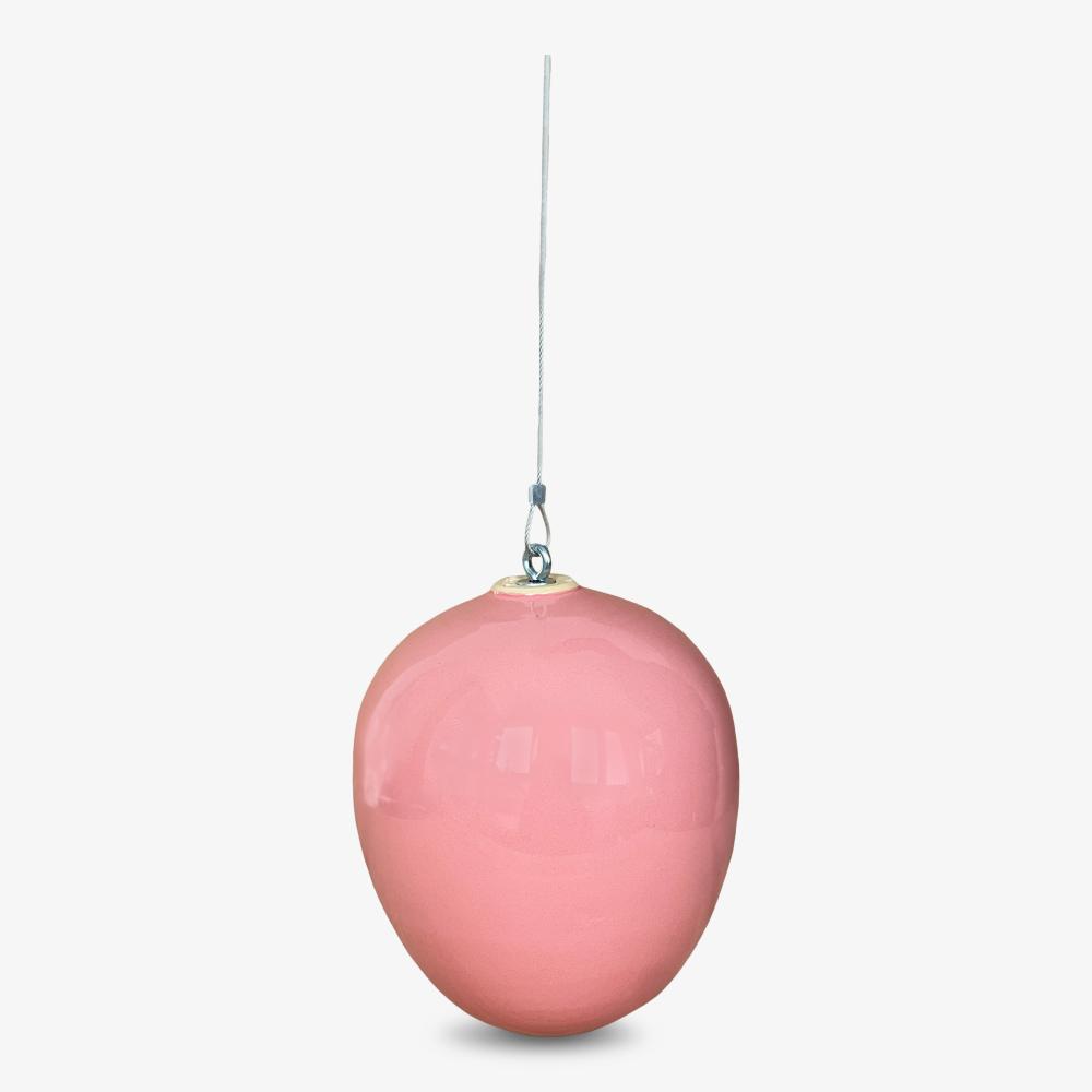 Keramikägg rosa