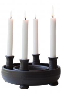 Sandborg ljuskrans svart