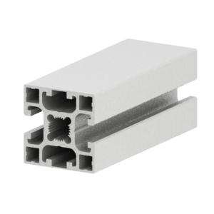 Profil 40 x 40, Basic. T2 180°. T-Spår 8