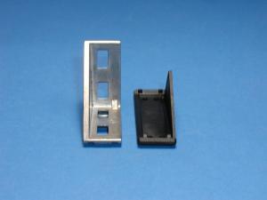 Täcklock för vinkelfäste 18x38x38