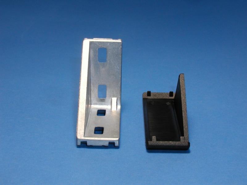 Täcklock för vinkelfäste 28x57x57