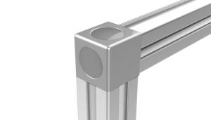 Hörnfäste alu 30x30 2D