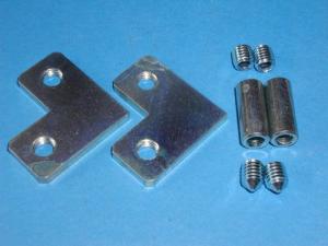 Girfäste 90°, förstärkt, komplett. T-spår 11.